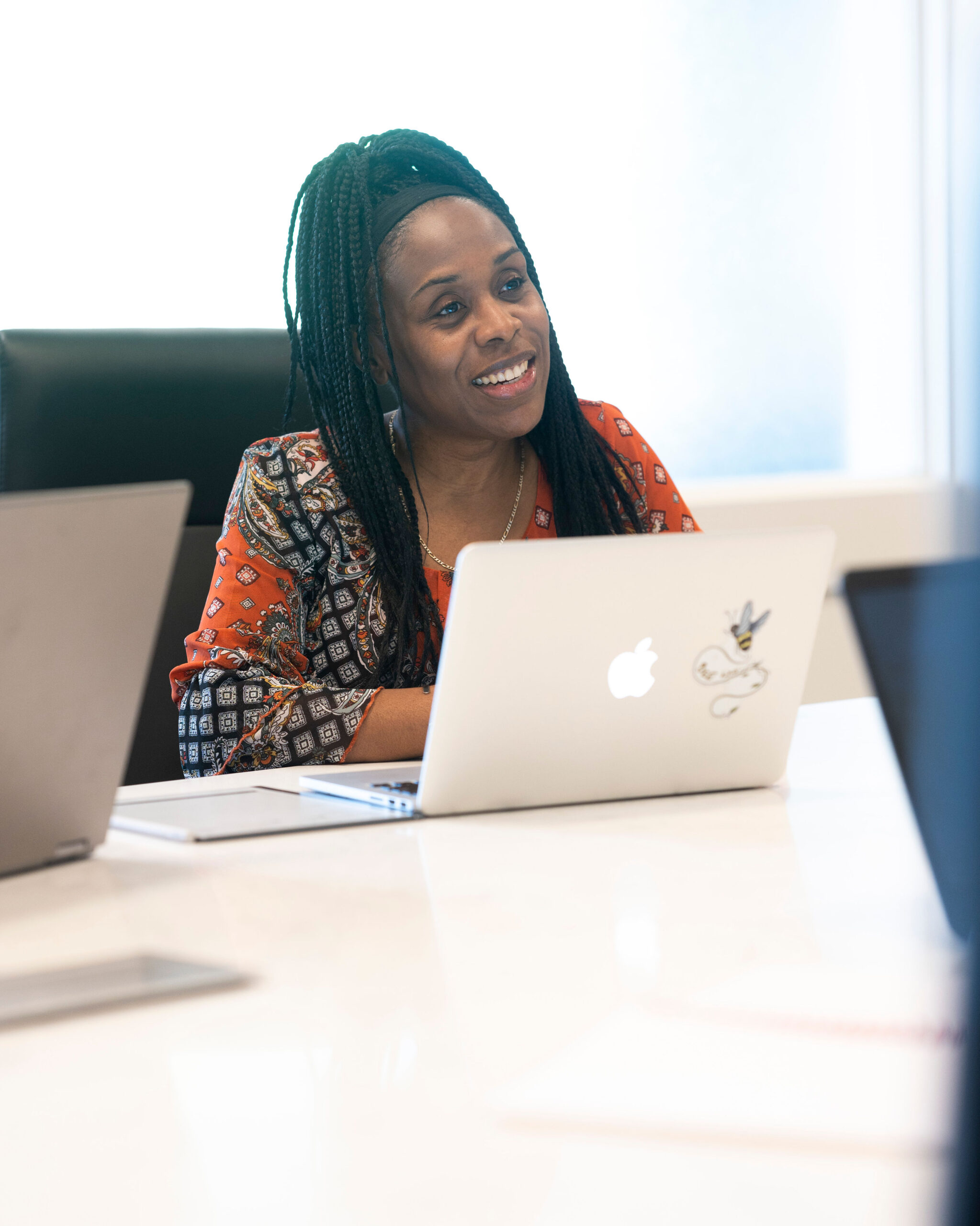 Bookkeeping services helping business owners during financial meetings